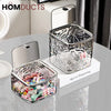 Multi-Purpose Clear Acrylic Storage Box with Lid – Stylish Organizer Jar