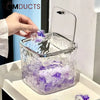 Multi-Purpose Clear Acrylic Storage Box with Lid – Stylish Organizer Jar