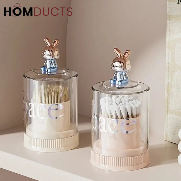 Luxury Cotton Swab And Multipurpose Holder
