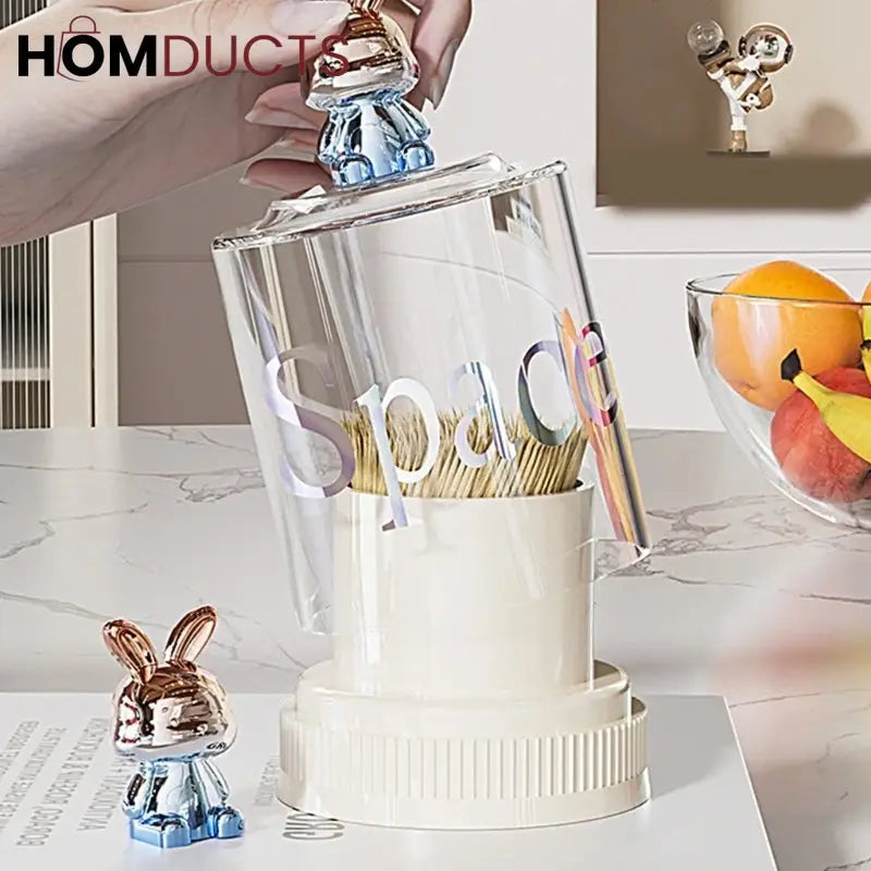 Luxury Cotton Swab And Multipurpose Holder