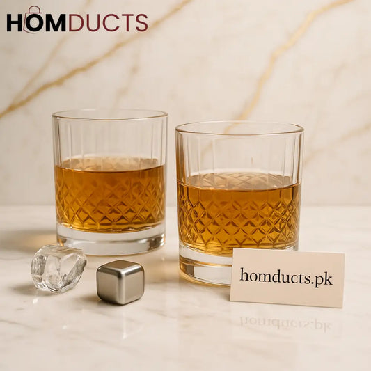 Luxury Crystal Glass Set – 6 Pcs 315ml