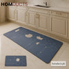 Luxury Geometric Anti Slip Kitchen Mat – 58 x 118 cm