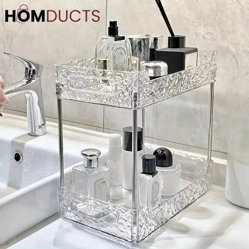 Luxury Glacier Perfume And Cosmetic Stand