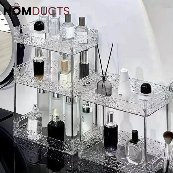 Luxury Glacier Perfume And Cosmetic Stand