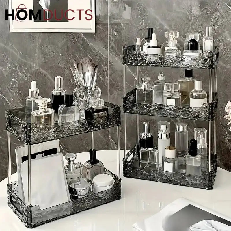 Luxury Glacier Perfume And Cosmetic Stand