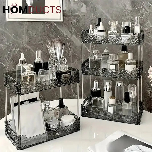 Luxury Glacier Perfume And Cosmetic Stand