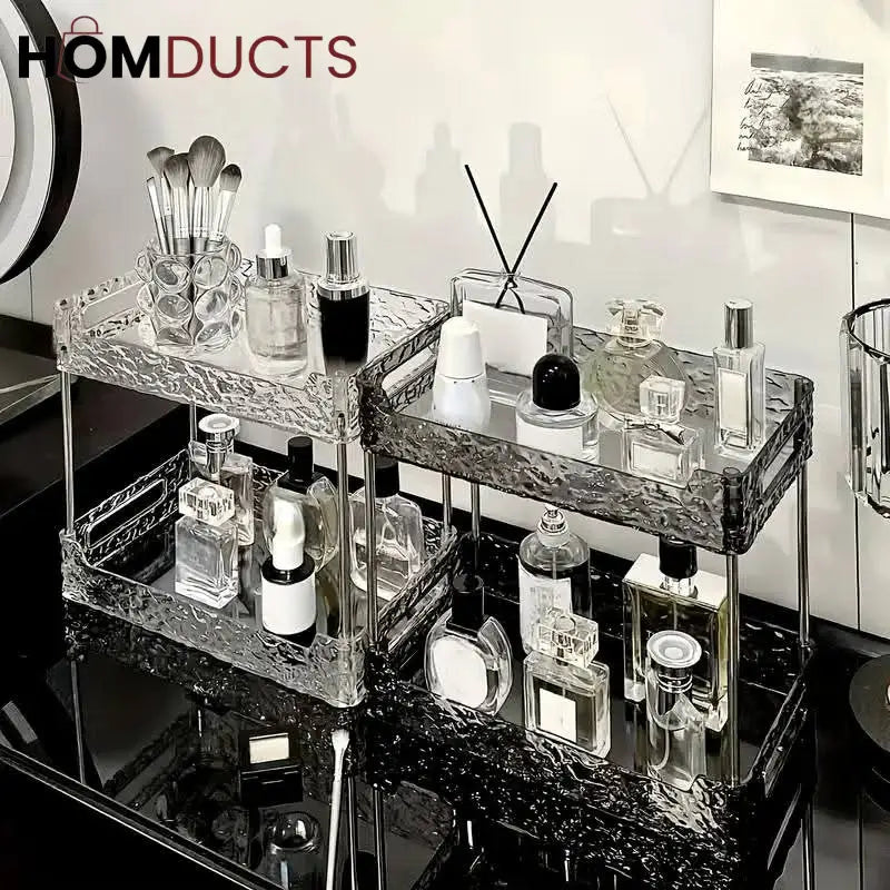 Luxury Glacier Perfume And Cosmetic Stand