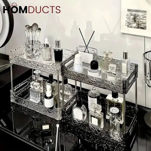 Luxury Glacier Perfume And Cosmetic Stand