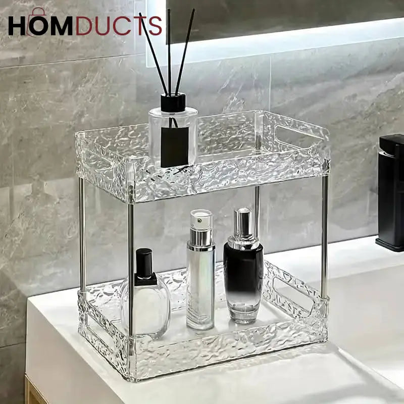Luxury Glacier Perfume And Cosmetic Stand