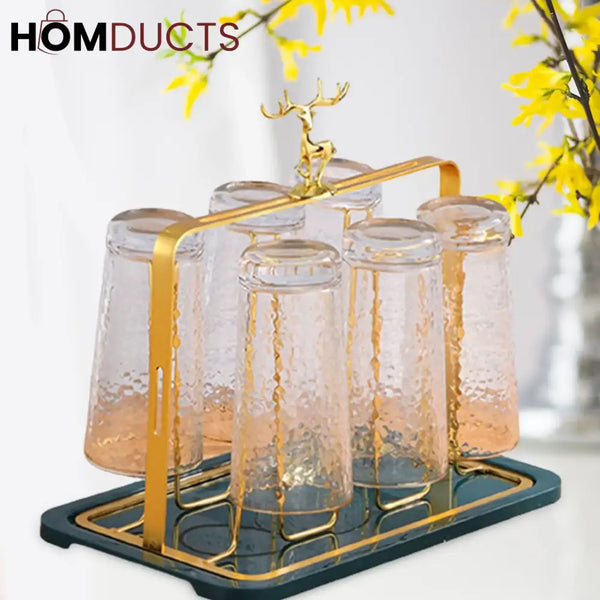 Luxury Glass Drying Stand