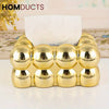 Luxury Golden Bubble Tissue Box – Elegant Home & Living Decor