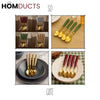 Luxury Golden Spoons – 4 Pcs Set