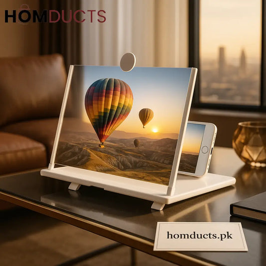 Luxury HD Smartphone Screen Magnifier – Portable 3D Phone Projector Stand