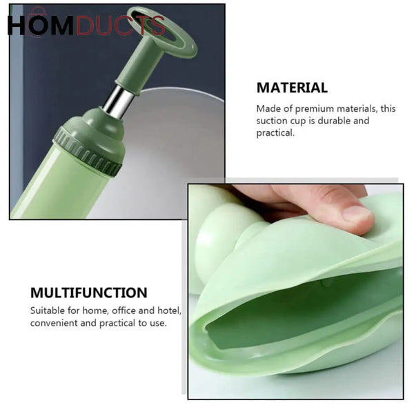 Luxury High Pressure Toilet Plunger – Powerful Clog Remover for Easy Drain Cleaning