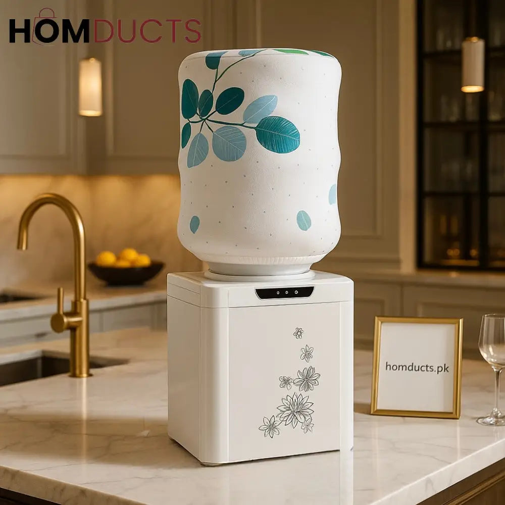 Luxury Leaf Pattern Water Bottle Cover