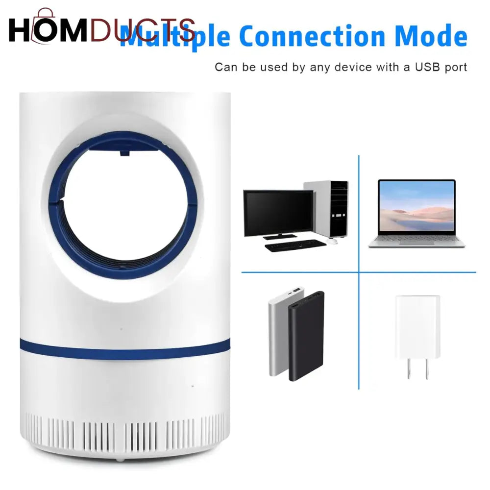 Luxury LED Mosquito Killer Lamp – Silent & Efficient Insect Trap for Home