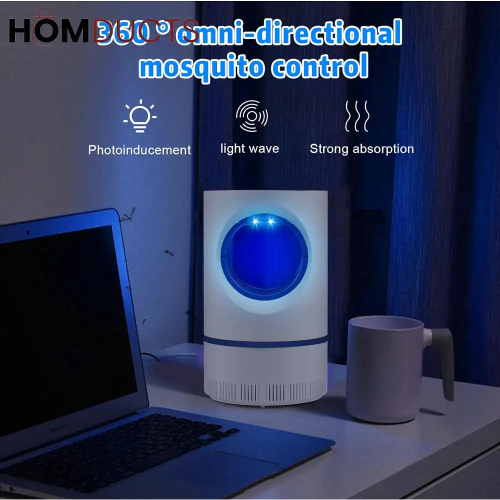 Luxury LED Mosquito Killer Lamp – Silent & Efficient Insect Trap for Home