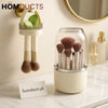 Luxury Makeup Brush Holder & Drying Rack – Premium Dustproof Organizer