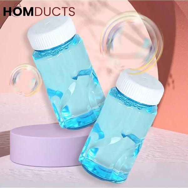 Luxury Pink Bubble Gun Toy – Automatic Bubble Blower for Kids