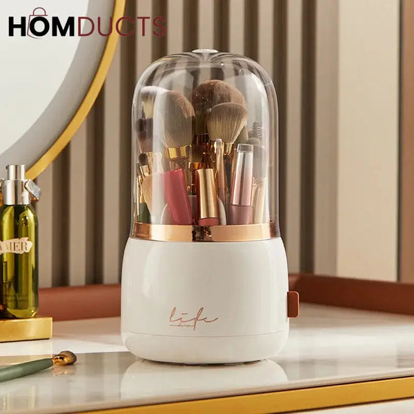 Luxury Rotating Makeup Brush Organiser J & C Organizer