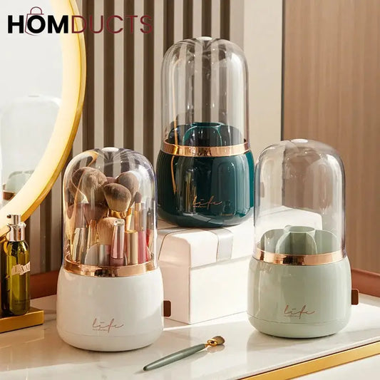 Luxury Rotating Makeup Brush Organiser J & C Organizer