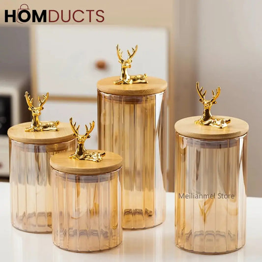 Luxury Sealed Glass Jars