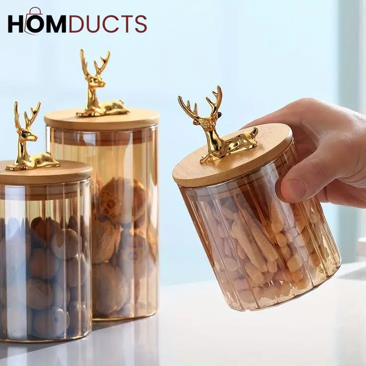 Luxury Sealed Glass Jars