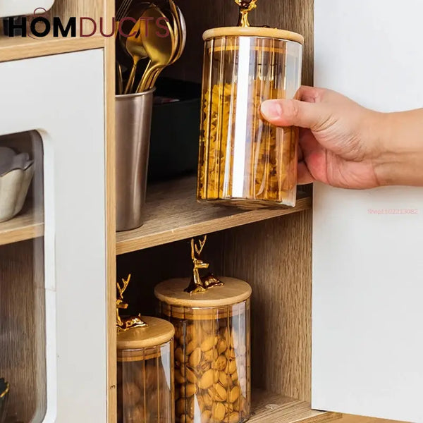 Luxury Sealed Glass Jars