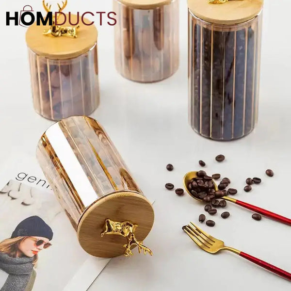Luxury Sealed Glass Jars