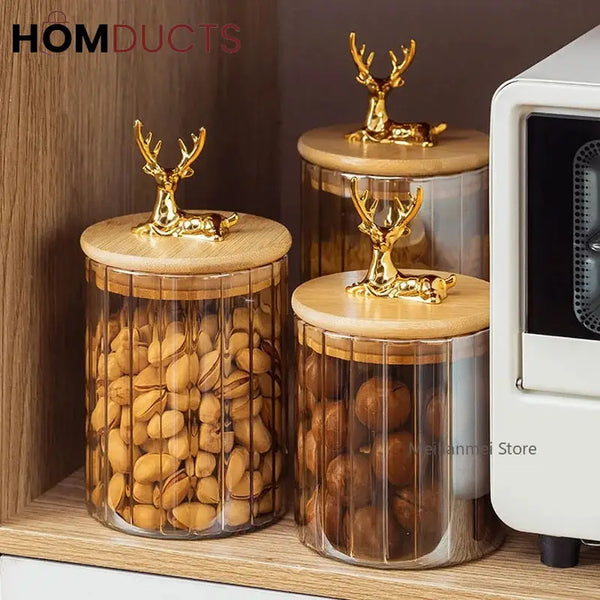 Luxury Sealed Glass Jars