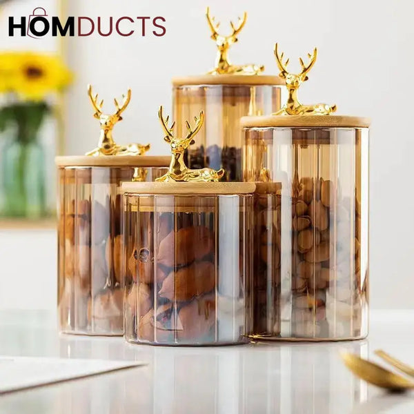 Luxury Sealed Glass Jars