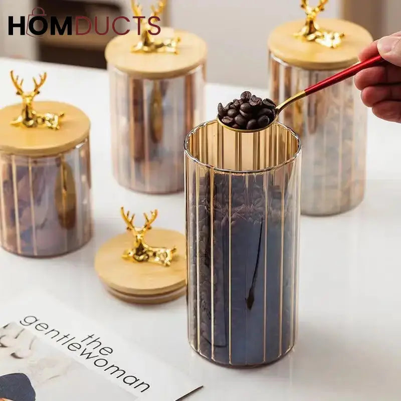 Luxury Sealed Glass Jars
