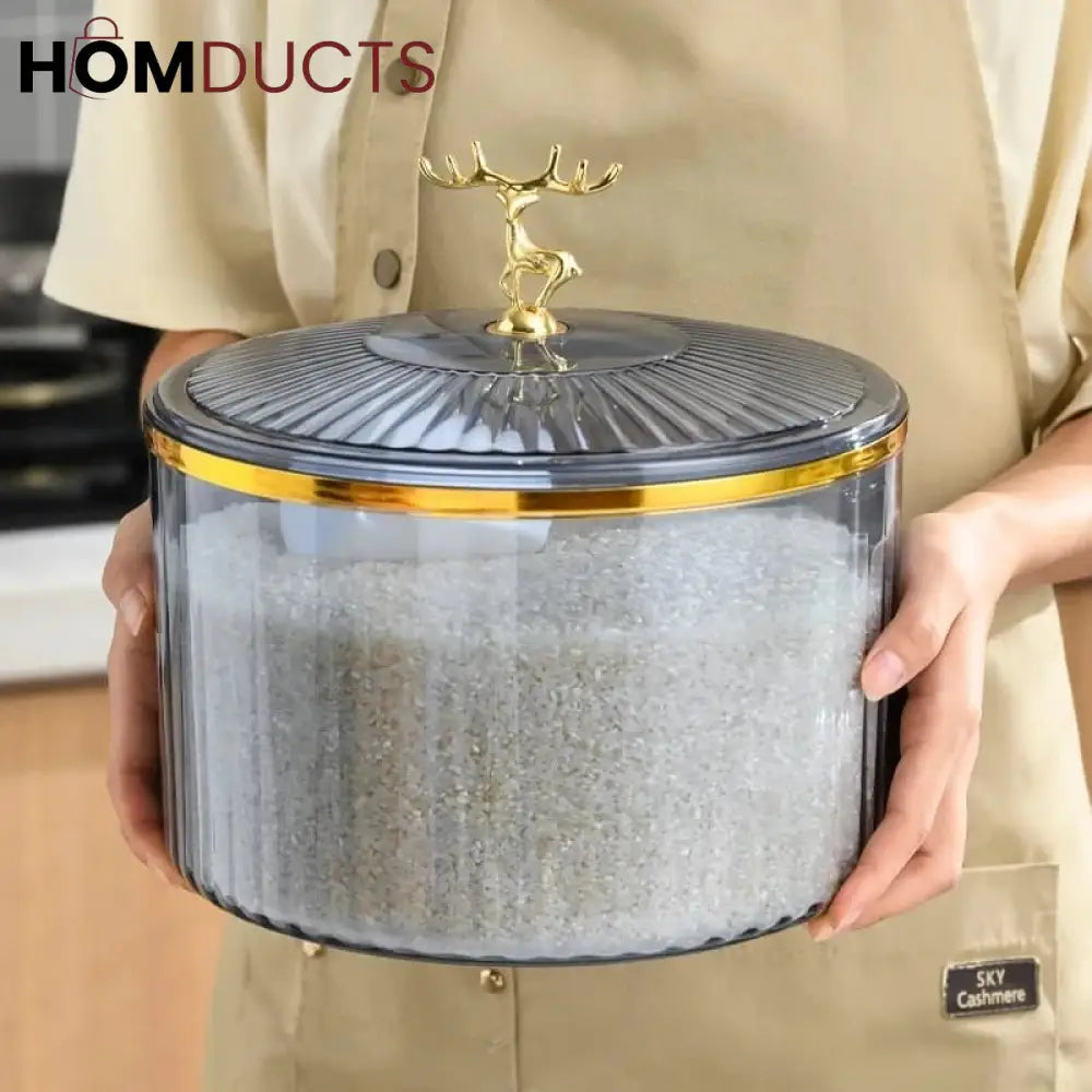 Luxury Sealed Rice Bucket – Homducts