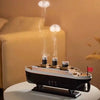 Luxury Ship-Shaped Humidifier with LED Lights & Dual Mist Outlets