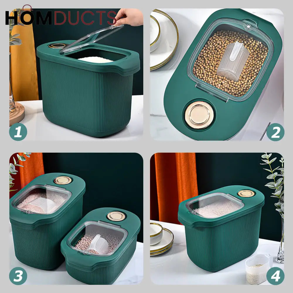Luxury Storage Bucket For Rice,Flour And Grain