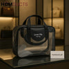 Luxury Transparent Travel Wash Bag – Premium Toiletry Organizer