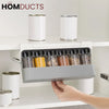 Luxury Under Shelf Storage Rack – Space Saving Kitchen & Pantry Organizer With Six Bottles