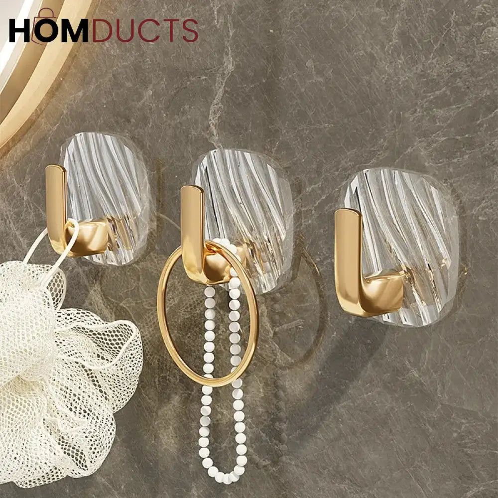 Luxury Wall Hooks (4Pcs)