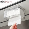 Luxury Wall Mounted Transparent Tissue Box