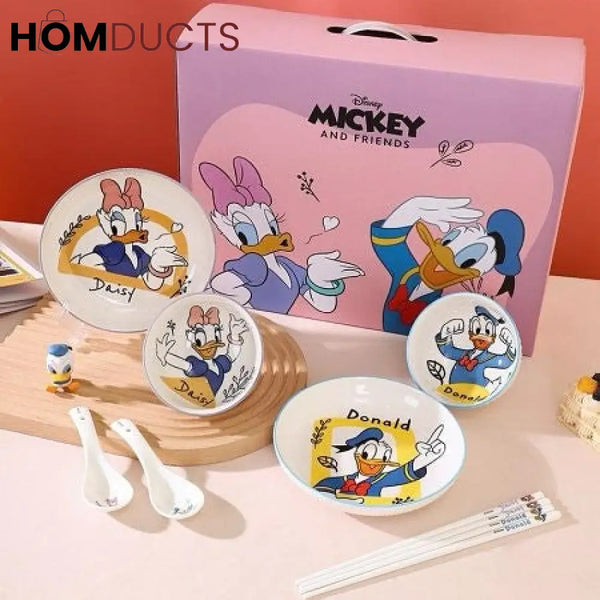 Magical Disney Dining: Donald & Daisy 8-Piece Ceramic Set