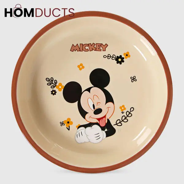 Magical Mickey Mouse Ceramic Dinnerware Set (4-Piece)