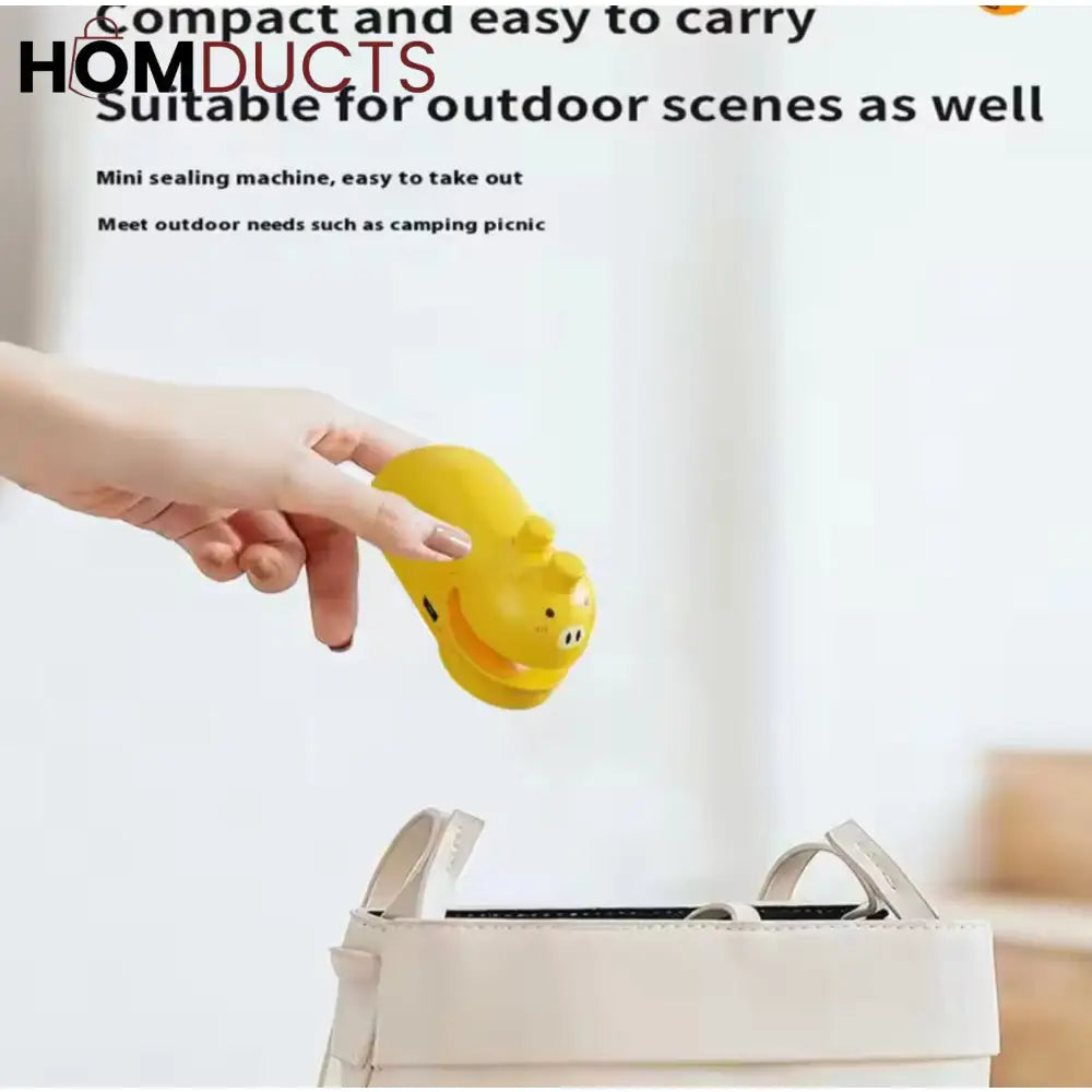 Magnetic Rechargeable Bag Sealer: Portable & Airtight Food Preservation