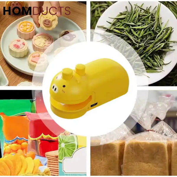 Magnetic Rechargeable Bag Sealer: Portable & Airtight Food Preservation