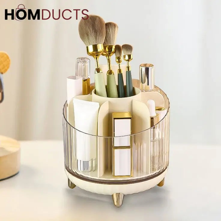 Makeup Brush Organiser With Dustproof Cover