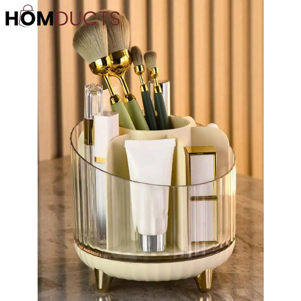 Makeup Brush Organiser With Dustproof Cover