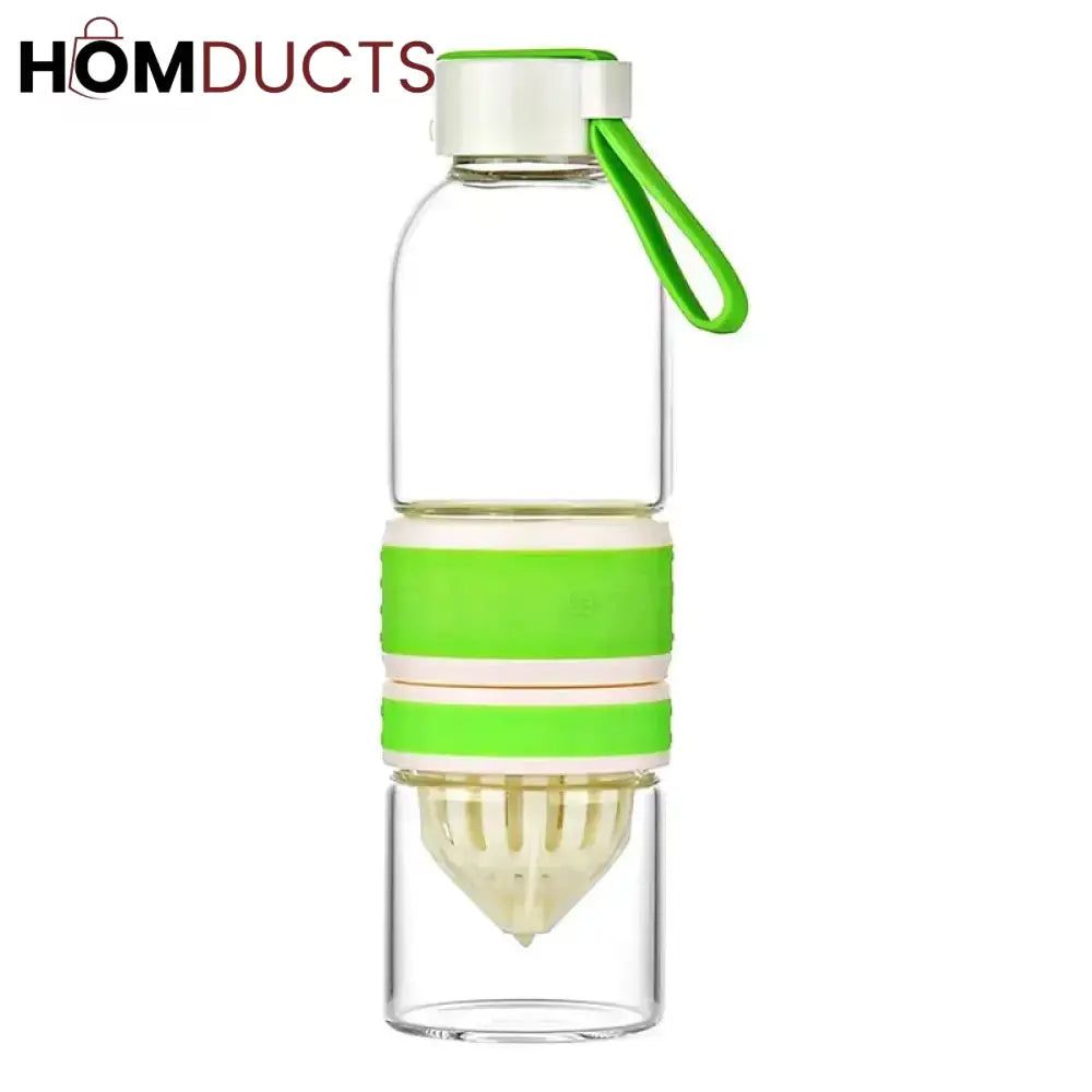 Manual Citrus Juicer - Portable & Compact for Oranges & Lemons
