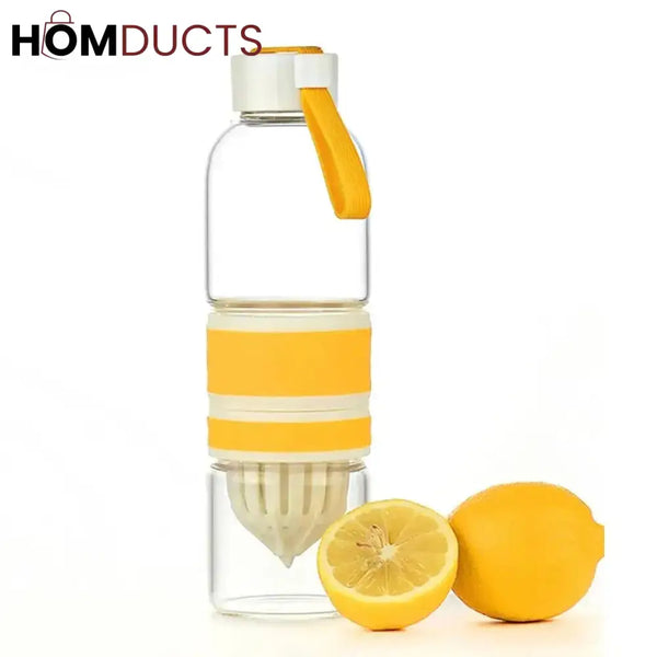 Manual Citrus Juicer - Portable & Compact for Oranges & Lemons