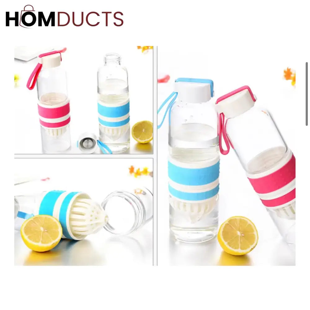 Manual Citrus Juicer - Portable & Compact for Oranges & Lemons