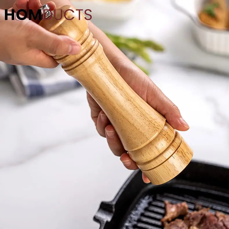 Manual Wooden Pepper Grinder