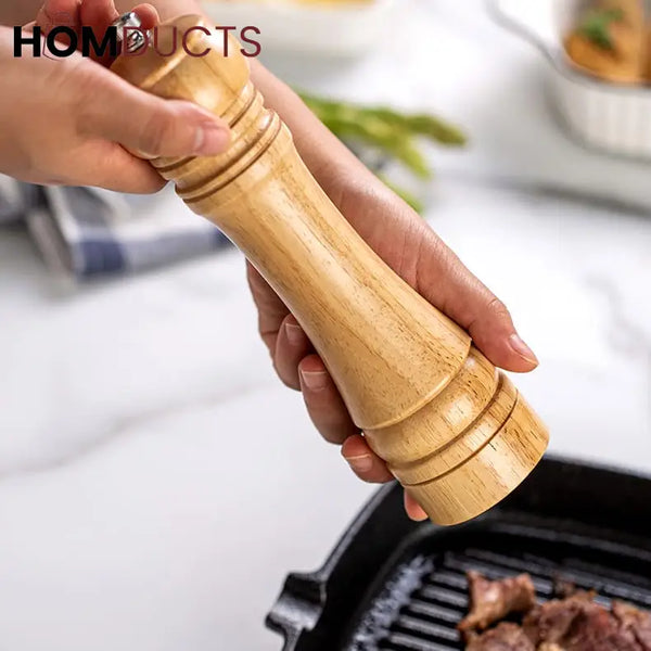 Manual Wooden Pepper Grinder